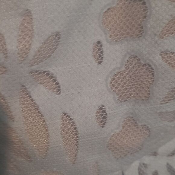 BCBGMAXAZRIA Jessika Tiered lace dress In Light Blue with tonal underlay - Picture 7 of 13